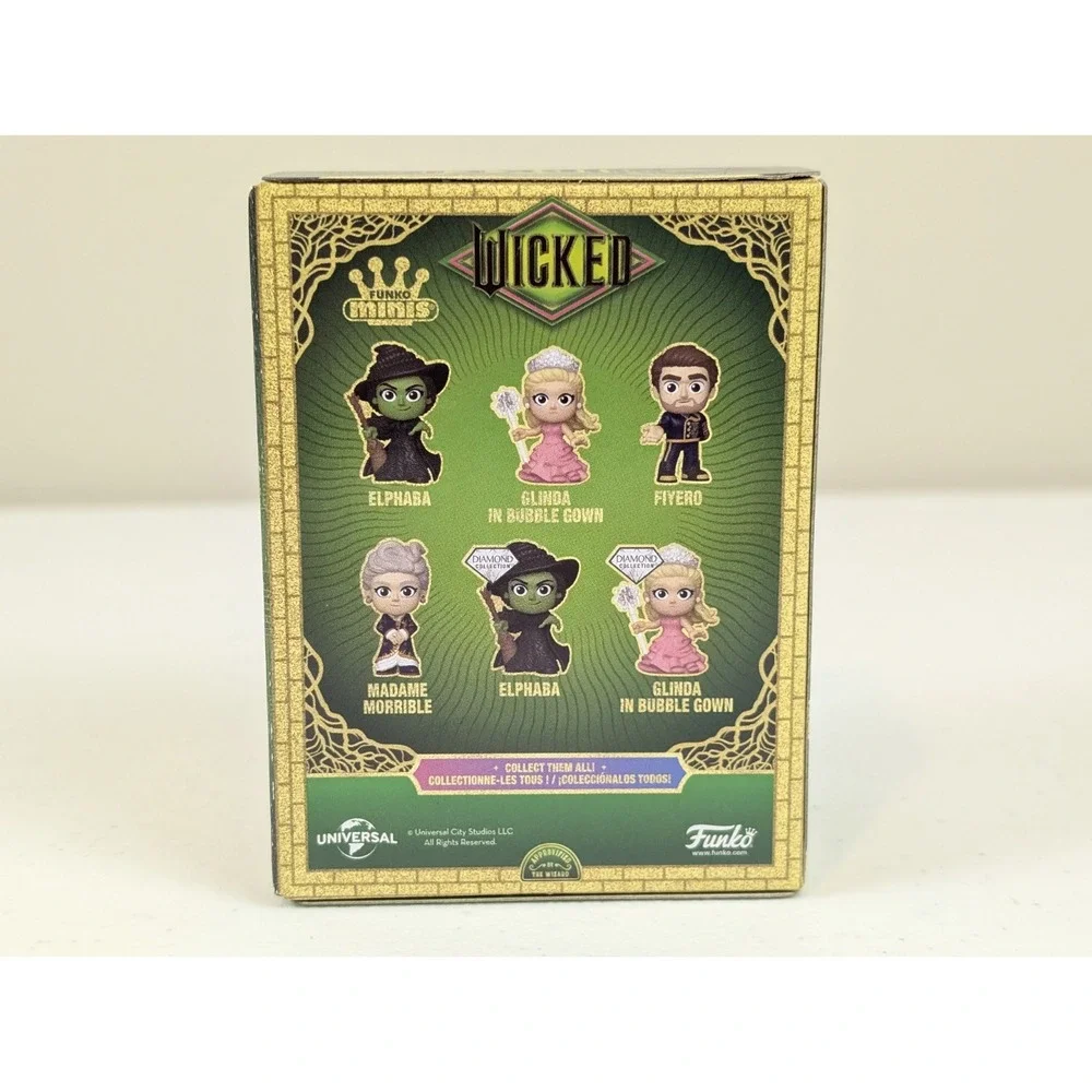 Funko Minis Glinda Bubble Gown DIAMOND Edition Wicked Collectible Vinyl Figure